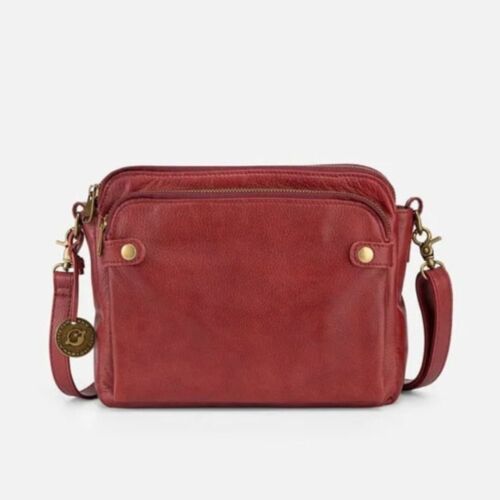 Three Layer Leather Crossbody Shoulder Bag Women's Handbag Bag Crossbody Bags