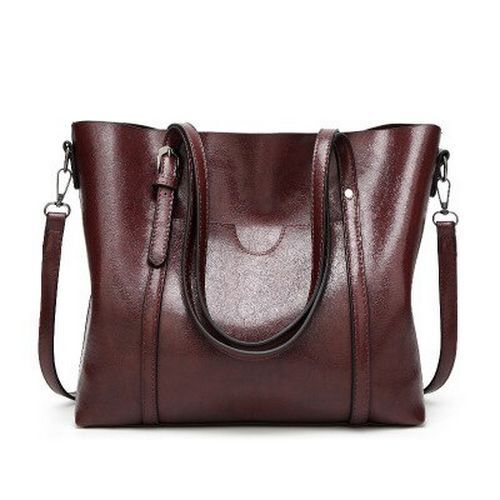 Shoulder Bags Women Leather Handbag Tote Crossbody Bag Luxury Polyester Zipper
