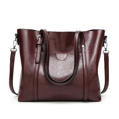 Shoulder Bags Women Leather Handbag Tote Crossbody Bag Luxury Polyester Zipper