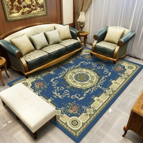 Europe Nodric Carpets Room Carpet Flower Sofa Rug Floor Mat Palace Soft Rugs ##