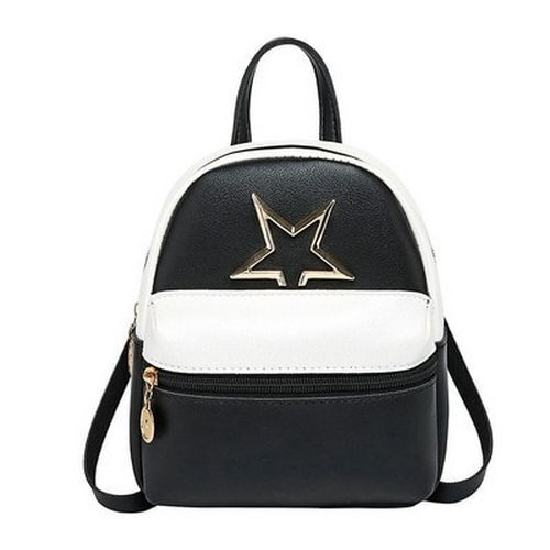 Leather Backpack Red Small Cute Purse Brand Shoulder Bag Red Blue Gray Green 1PC