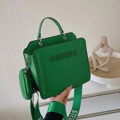 STEVEMADDEN Fashion Square Bag Women's High-Quality Shoulder Messenger Handbag