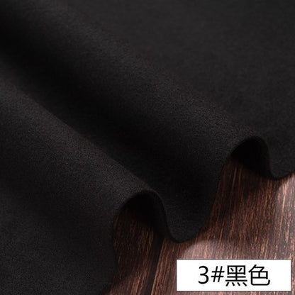 Fall Thick Solid Cashmere Imitation Wool Cloth Diy Coat Woollen Fabric Wide 57"