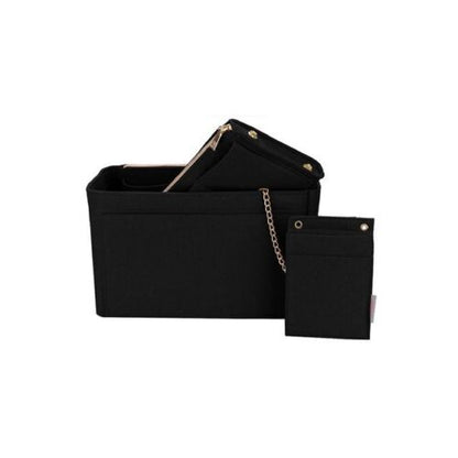 Make Up Organizer Insert Bags Handbag Felt Bag Zipper Traveling Cosmetic Purses