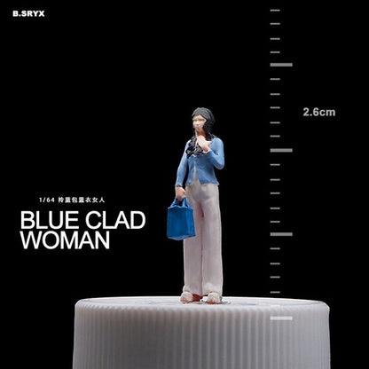 City Street Person Doll Scene Prop Model 1/64 Figure Model For Model Car