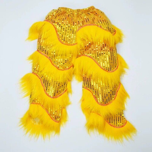 Chinese Kung Fu Folk Art South Lion Children's Dance Pants