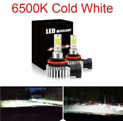 Car LED Headlight 2pcs 60W 12000LM Bulbs H11 9006 HB4 9005 HB3 H4 H7 H8 H9 H1 D9