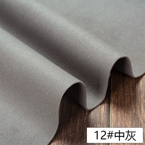 Fall Thick Solid Cashmere Imitation Wool Cloth Diy Coat Woollen Fabric Wide 57"