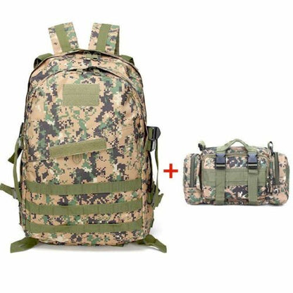 45-50L Outdoor Bag Backpack Camping Hiking Trekking Rucksack Climbing Hunting