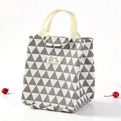 Box Bag Female Picnic Lunch Bags for Women Kids Men Cooler Tote Bag