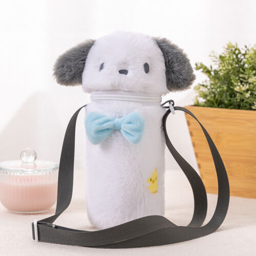 Kuromi My Melody Cinnamoroll Water Bottle Cup Shoulder Bag Pochacco Crossbody