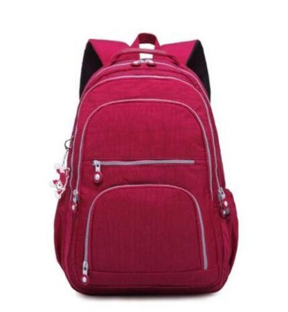 School Backpack Mochila Bag Nylon Waterproof Laptop Purse 33*16*47 CM Polyester