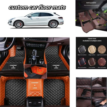 Fit for Jaguar All Models Car Floor Mats Luxury Custom Auto Carpets Waterproof