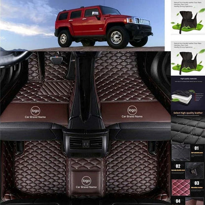 For Hummer H2 H3 All Model Car Floor Mats Custom Cargo Liners Carpets Waterproof