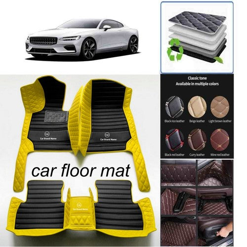 For Jaguar All Models 2000-2020 Car Floor Mats Luxury Custom Waterproof Carpets