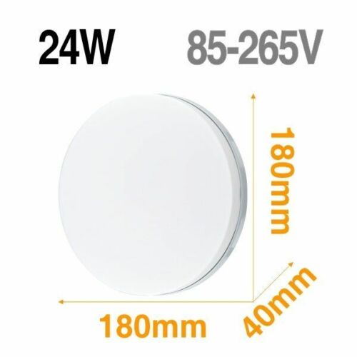 Square LED Panel Light 18W 24W 36W 48W Round Ceiling Lamp Downlight AC85-265V 1