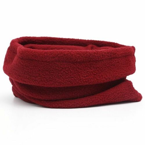 Winter Warm Polar Fleece Neck Tube Face Scarf Sport Warmer Beanie Hats Headwear