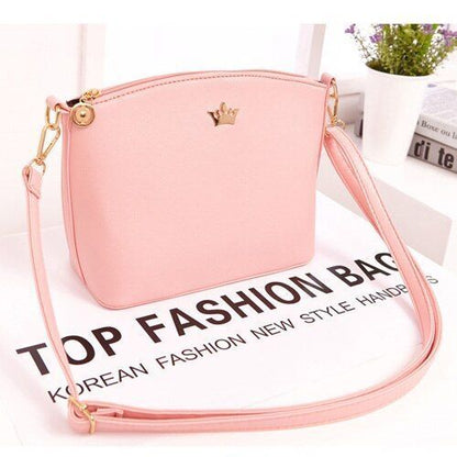 Leather Handbag Shoulder Bag Fashion Shell Messenger Crossbody Bags 24*19*10 CM