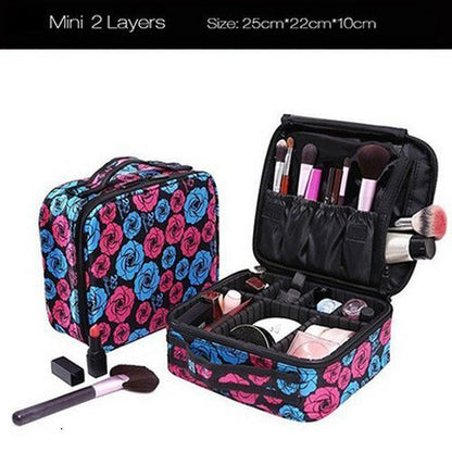 Makeup Cosmetic Bag Waterproof Case Organizer Large Storage Traveling Pouch Bags