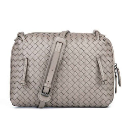 Luxury Shoulder Bag Sheepskin Handmade Woven Crossbody Bags Messenger Purse Bags