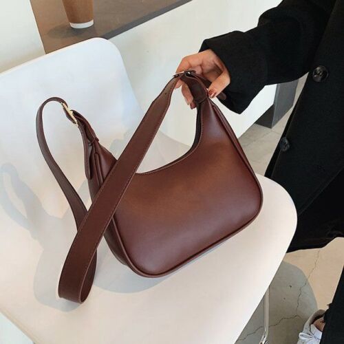 Dumpling Bag Large Shoulder Synthetic Leather Crossbody Bags Handbag Purse 1 PC
