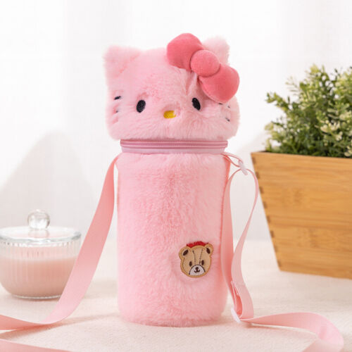 Kuromi My Melody Cinnamoroll Water Bottle Cup Shoulder Bag Pochacco Crossbody