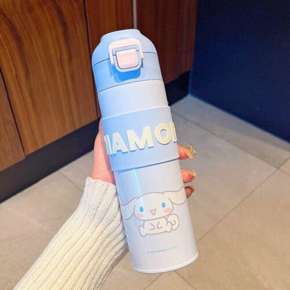 Thermos Mug Cinnamoroll Kuromi My Melody Stainless Steel Water Cup Water Bottle