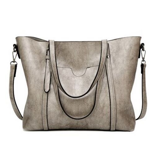 Shoulder Bags Women Leather Handbag Tote Crossbody Bag Luxury Polyester Zipper