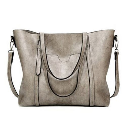 Shoulder Bags Women Leather Handbag Tote Crossbody Bag Luxury Polyester Zipper