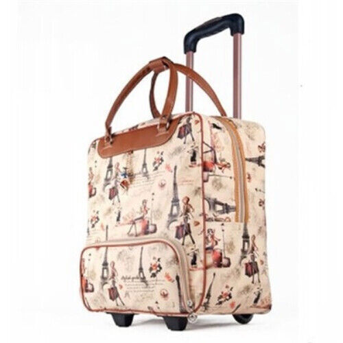 Women Travel Business Boarding Bag Wheels Bags Travel Luggage Girl Suitcase Bag