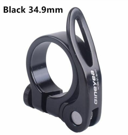 Bike Seat Clamp 28.6/30.2/31.8/34.9mm Alloy Aluminum Mountain MTB BMX Road 40g