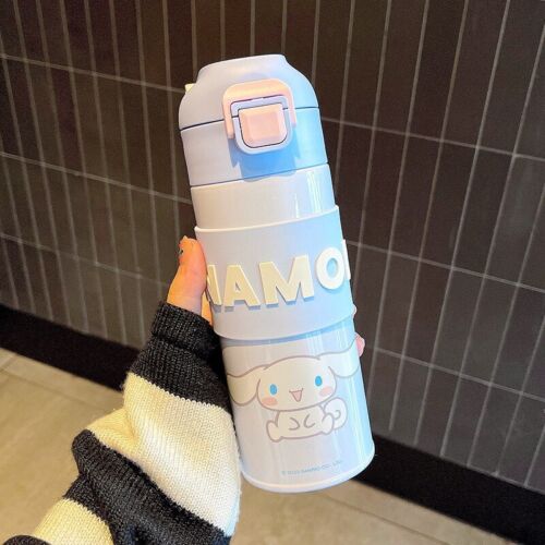 Thermos Mug Cinnamoroll Kuromi My Melody Stainless Steel Water Cup Water Bottle