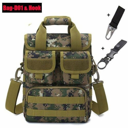 Tactical Shoulder Bag Backpack Outdoor Hunting Hiking Climbing Camouflage Pack