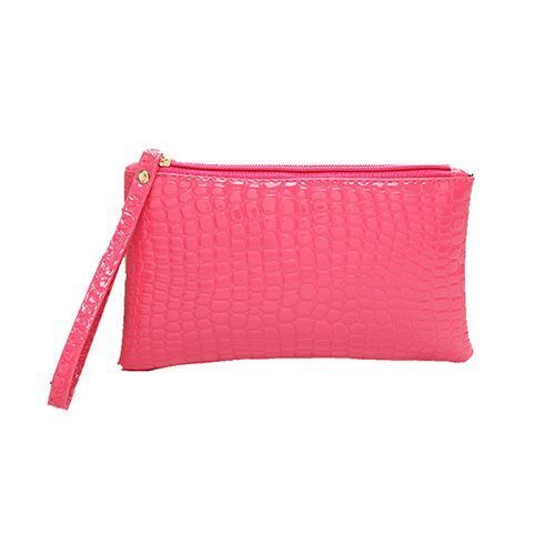 Cosmetic Bag Zipper Small Makeup Bag Traveling Cosmetics Clutch Purse Organizer