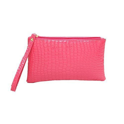 Cosmetic Bag Zipper Small Makeup Bag Traveling Cosmetics Clutch Purse Organizer