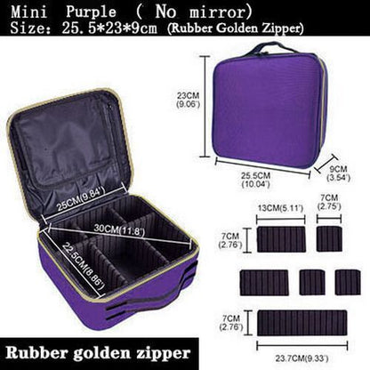 Storage Makeup Organizer Large Cosmetic Bag Makeup Cases Brushes 14*42*28 CM 1PC