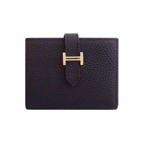 Genuine Leather Wallet Short Purse Fashion Money Bag Pocket Luxury Short Purses