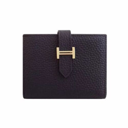 Genuine Leather Wallet Short Purse Fashion Money Bag Pocket Luxury Short Purses