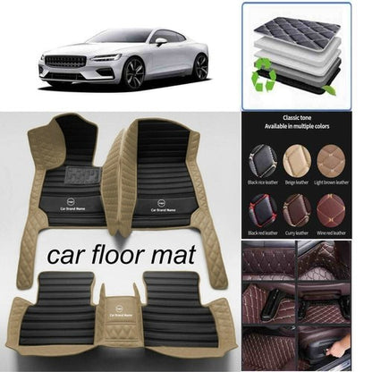For Jaguar All Models 2000-2020 Car Floor Mats Luxury Custom Waterproof Carpets