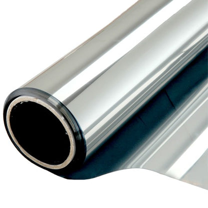 One Way Mirror Home Glass Privacy Film Solar Reflective Window Tint Roll 196inch