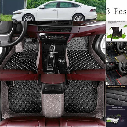 For KIA Waterproof Front & Rear Custom Car Floor Mats Carpets Liner All Models