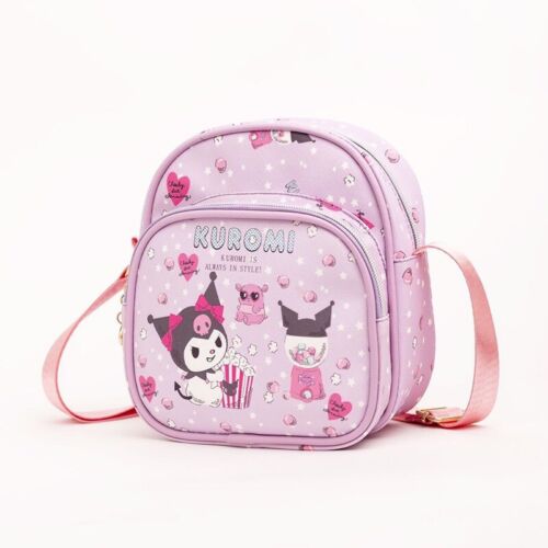 hellokitty kuromi PU fashion shoulder bag kids storage bag outdoor bag POUCH