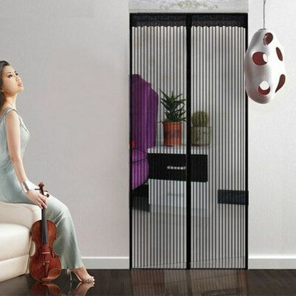 Anti Mosquito Door Curtain Magnetic Screen Net Insect Mesh Fly Screen Protection