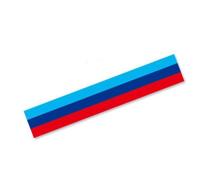 Custom Tricolor Racing Stripe Car Hood Sticker For All Models Vinyl Bonnet Decal