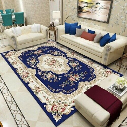Europe Nodric Carpets Room Carpet Flower Sofa Rug Floor Mat Palace Soft Rugs ##