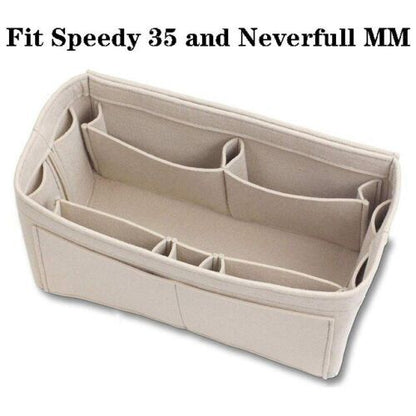 Make up Organizer Insert Bag Handbag Travel Inner Purse Cosmetic Bags Cosmetic