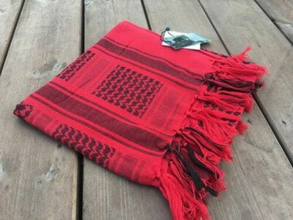 Scarf Cotton 34"x34" Tactical Shawl Neck Cover Headwrap Men Women Hiking Scarves