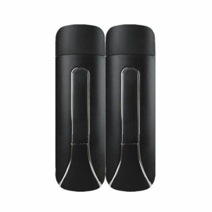 Liquid Soap Dispenser Bathroom Wall Mounted Kitchen Plastic 350ml Shower Gel Abs