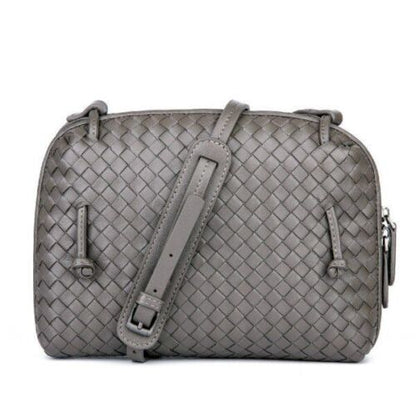 Luxury Shoulder Bag Sheepskin Handmade Woven Crossbody Bags Messenger Purse Bags
