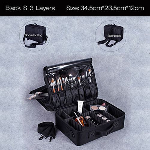 Makeup Cosmetic Bag Waterproof Case Organizer Large Storage Traveling Pouch Bags